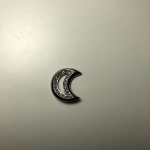 Moon silver pendant